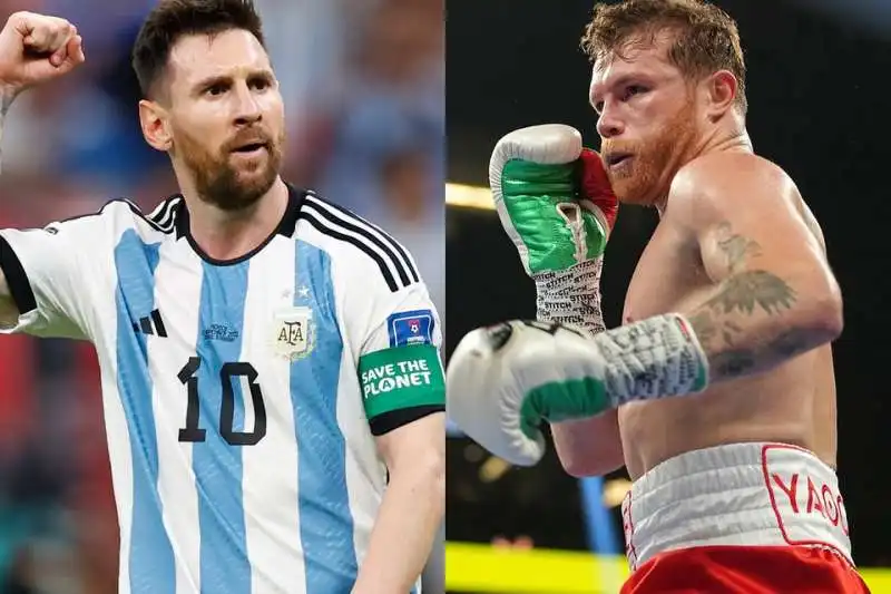 messi canelo 