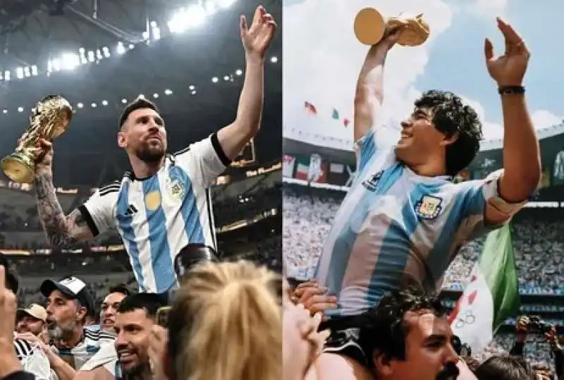 messi maradona 