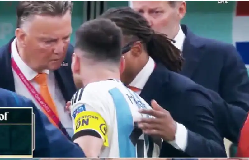 messi van gaal