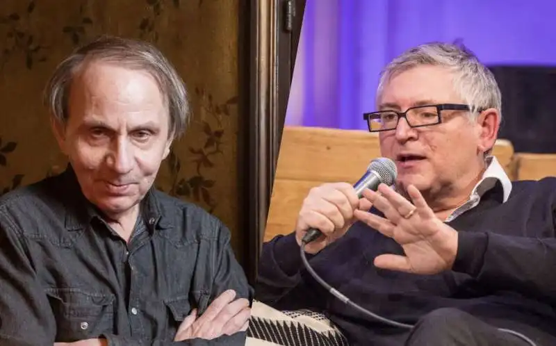 MICHEL HOUELLEBECQ E MICHEL ONFRAY 