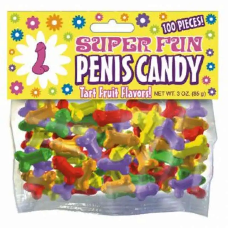 penis candy alla frutta