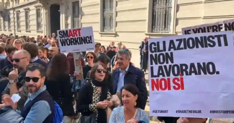 PROTESTE GIORNALISTI RCS