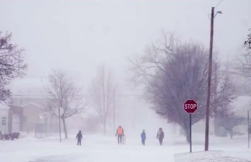 tempesta di neve negli usa 7