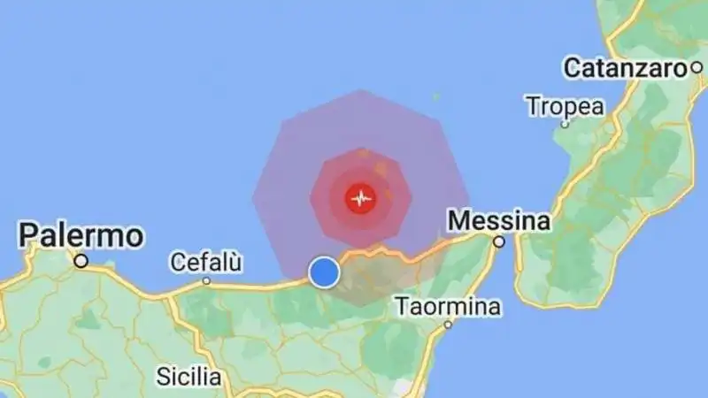 terremoto eolie