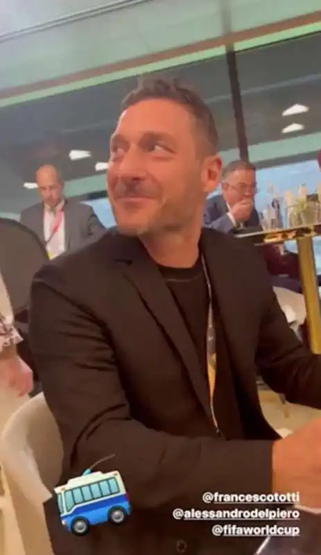 TOTTI E DEL PIERO IN QATAR 