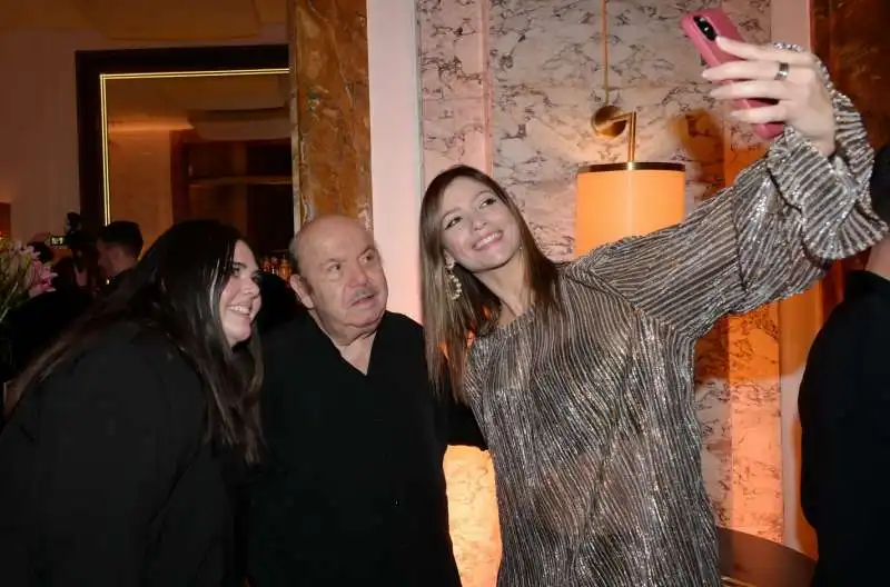 un selfie con lino banfi  foto di bacco