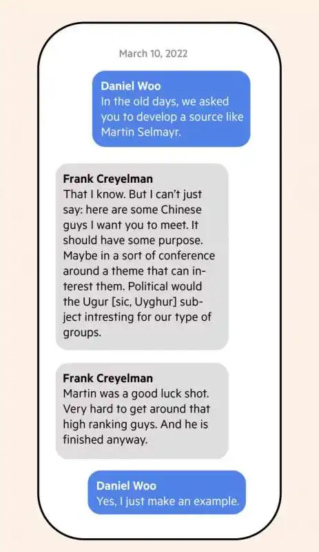 chat tra frank creyelman e daniel woo   2