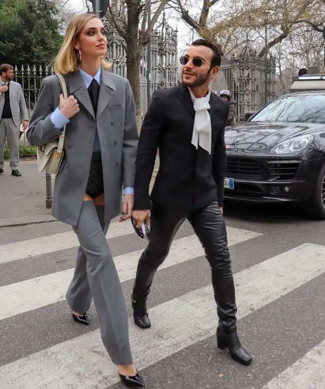 chiara ferragni con fabio maria damato  