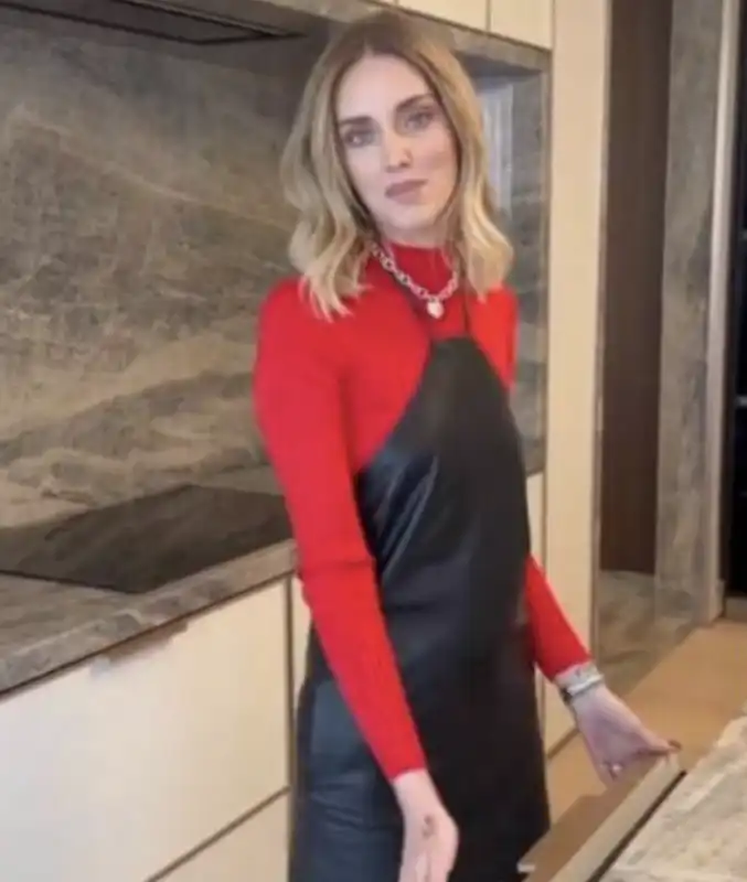 chiara ferragni e la sua nuova cucina