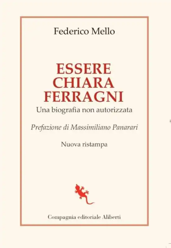 ESSERE CHIARA FERRAGNI - DI FEDERICO MELLO