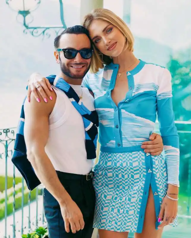 fabio maria damato con chiara ferragni 