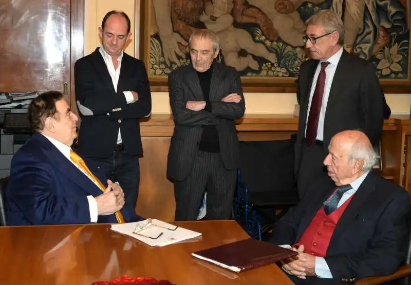 giancarlo elia valori  leonardo metalli  giorgio assumma  oliviero diliberto  lamberto dini  foto di bacco