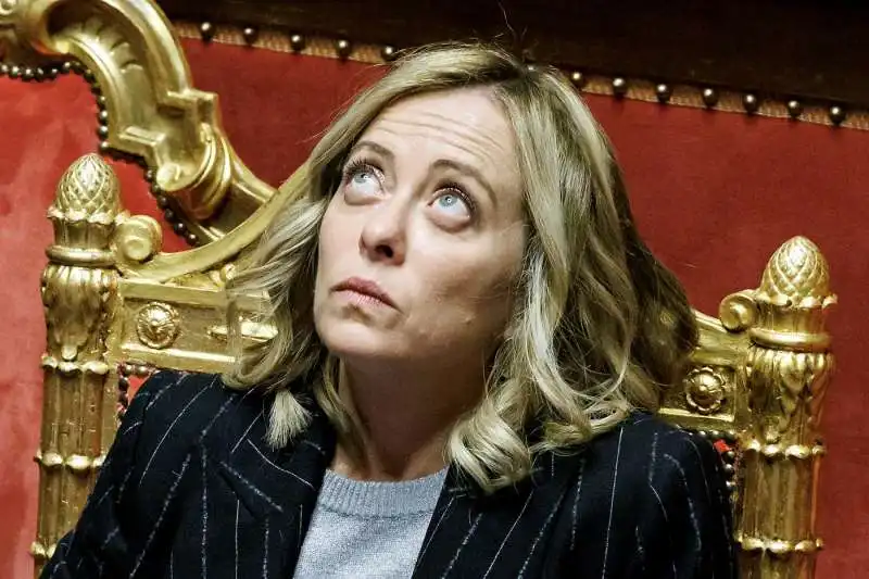 giorgia meloni in senato   2