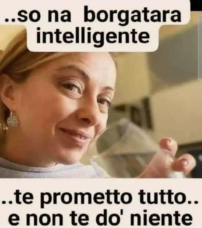 GIORGIA MELONI - MEME 