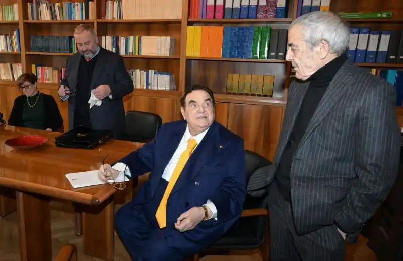 giorgio assumma  giancarlo elia valori il nipote daniele e la moglie elisabetta  foto di bacco