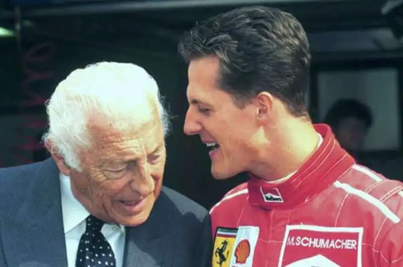 GIOVANNI AGNELLI  - MICHAEL SCHUMACHER 