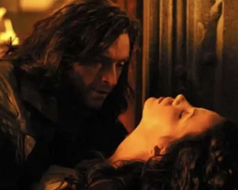 hugh jackman e kate beckinsale in van helsing   