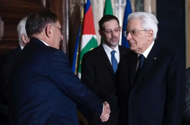 ignazio la russa sergio mattarella 