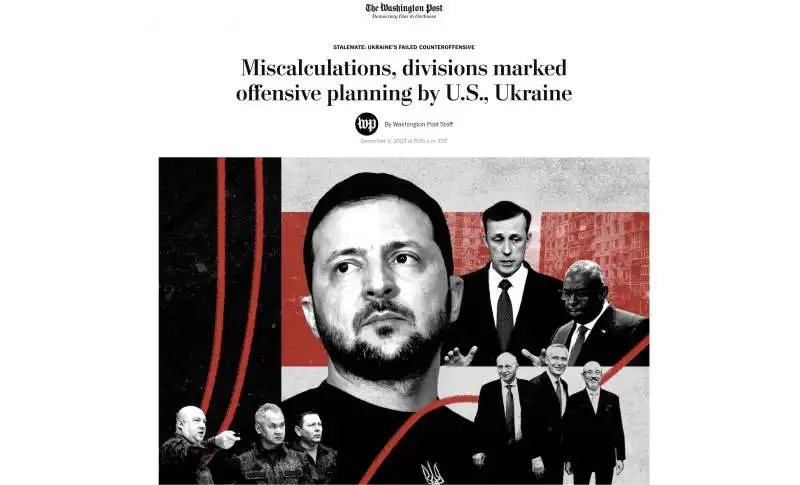 inchiesta del washington post sulla controffensiva ucraina 