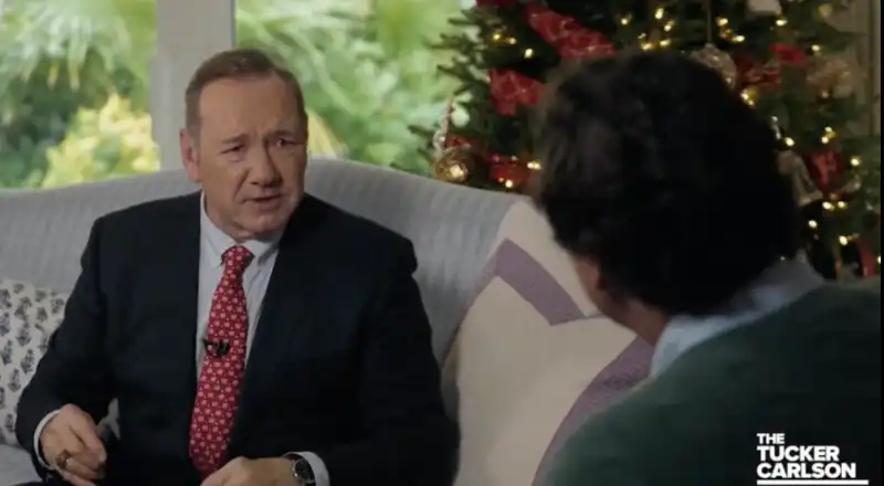 kevin spacey intervistato da Tucker Carlson