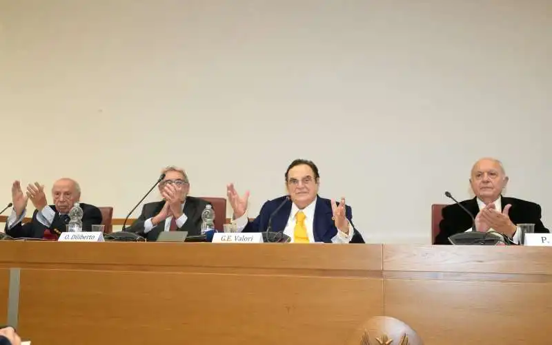 lamberto dini  oliviero diliberto  giancarlo elia valori  paolo savona  foto di bacco (2)