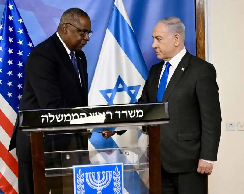 LLOYD AUSTIN - BENJAMIN NETANYAHU