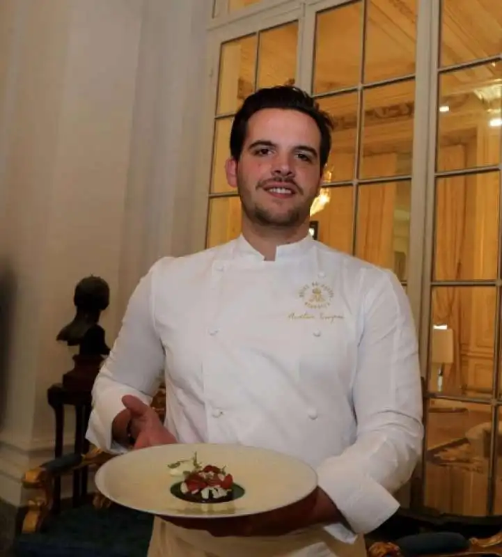 lo chef Aurelien Largeau 