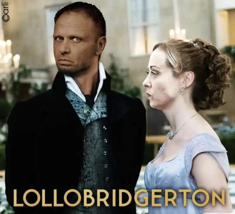 LOLLOBRIDGERTON - MEME BY EMILIANO CARLI 