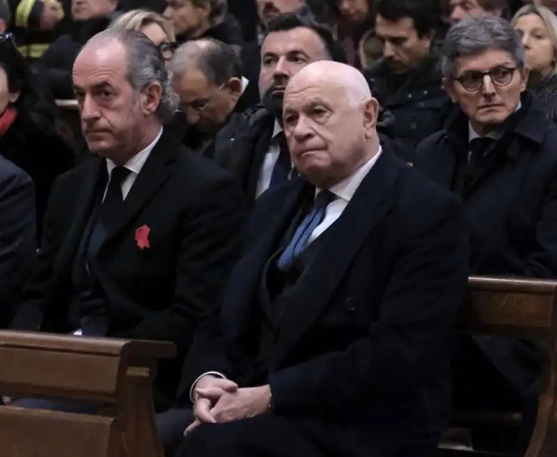 luca zaia carlo nordio ai funerali di giulia cecchettin