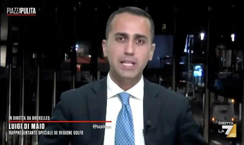 luigi di maio a piazzapulita 