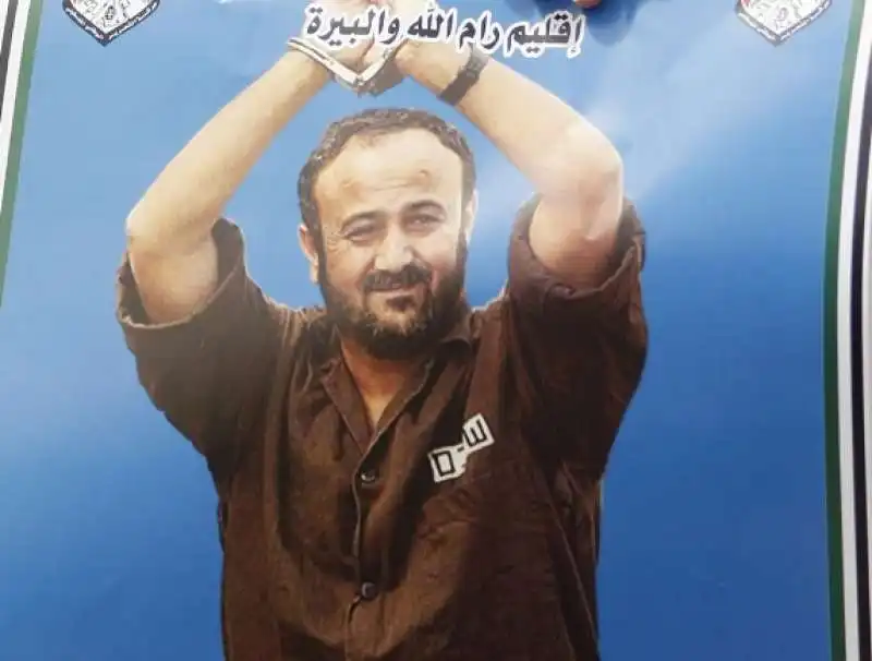 marwan barghouti su un manifesto 