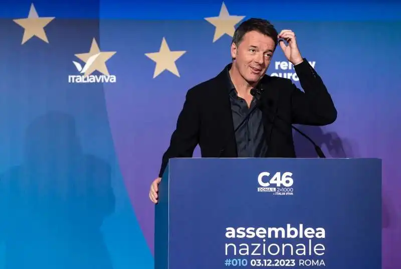 MATTEO RENZI - ASSEMBLEA NAZIONALE DI ITALIA VIVA 