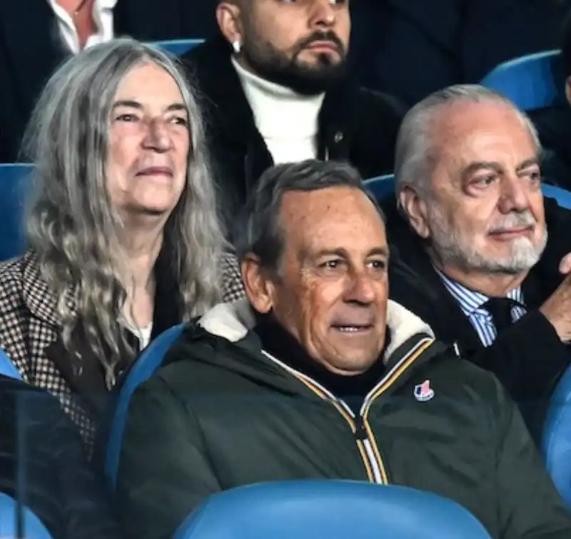 napoli inter patti smith de laurentiis