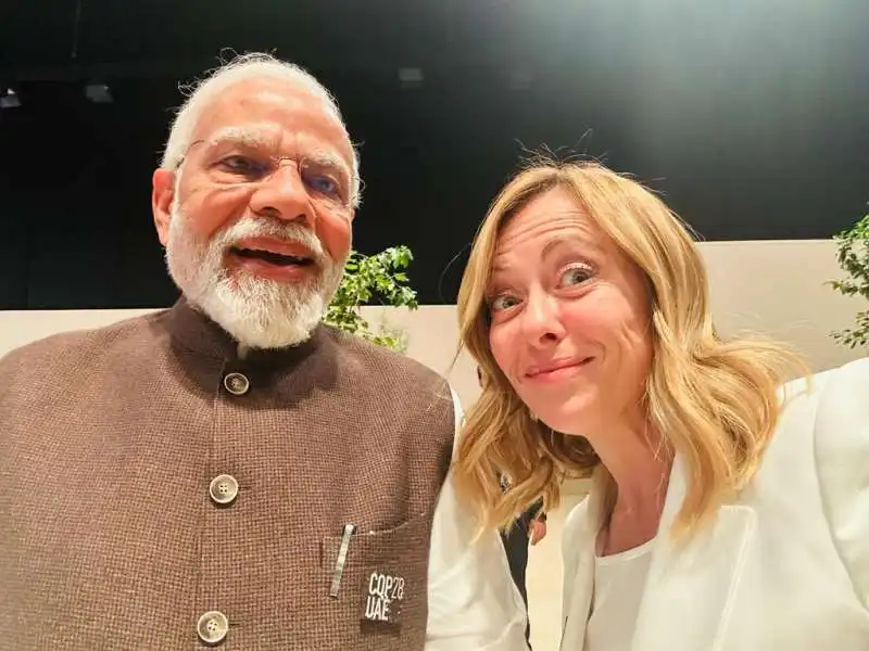 Narendra Modi giorgia meloni

