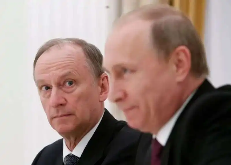 NIKOLAI PATRUSHEV VLADIMIR PUTIN 