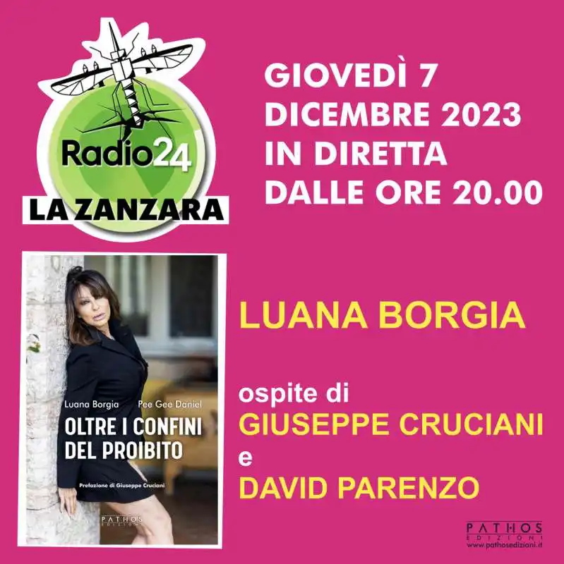 presentazione libro di luana borgia