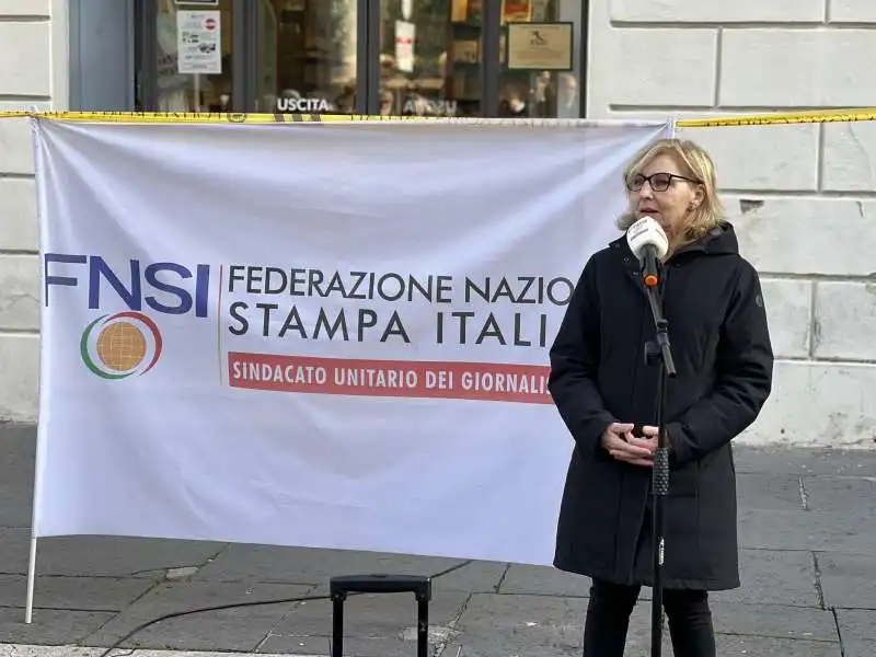 PROTESTA CONTRO DDL DIFFAMAZIONE ALESSANDRA COSTANTE