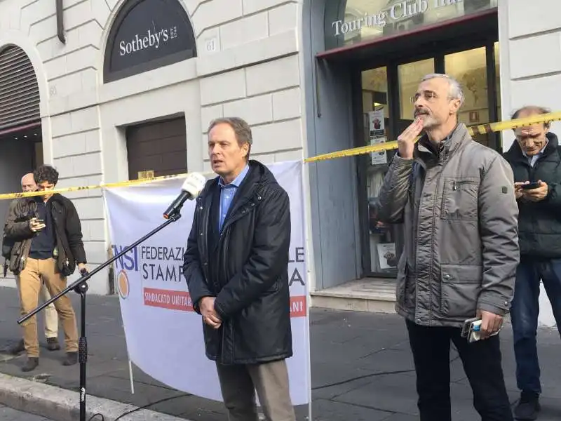 PROTESTA CONTRO DDL DIFFAMAZIONE CARLO BARTOLI