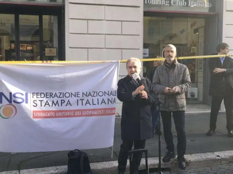 PROTESTE CONTRO DDL DIFFAMAZIONE GIUSEPPE SANTALUCIA