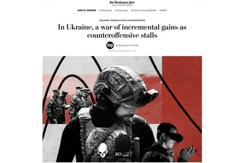 seconda parte dell inchiesta del washington post sulla controffensiva ucraina 