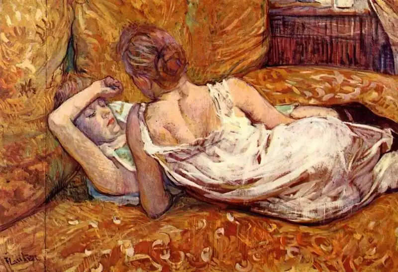 toulouse lautrec due amiche