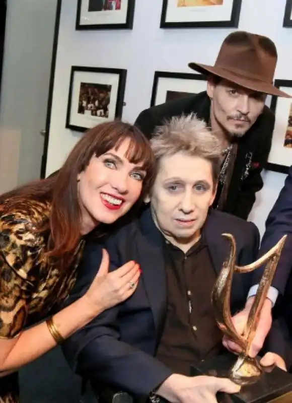 victoria mary clarke  shane macgowan e johnny depp 