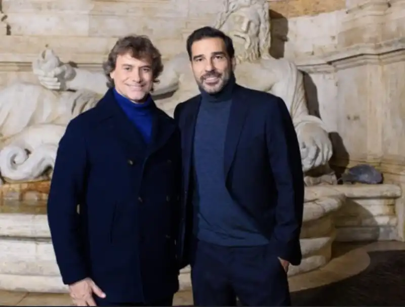 alberto angela con edoardo leo    stanotte a roma