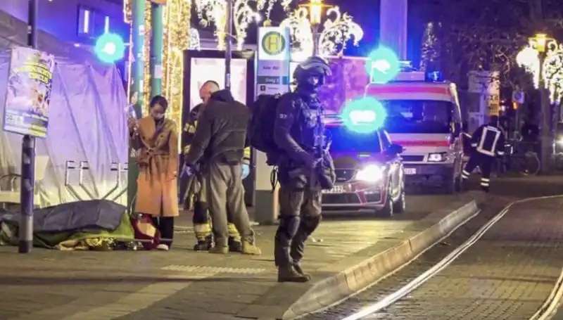 attentato al mercatino di natale di magdeburgo

