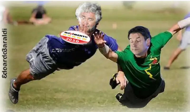 beppe grillo e giuseppe conte   meme by edoardo baraldi 