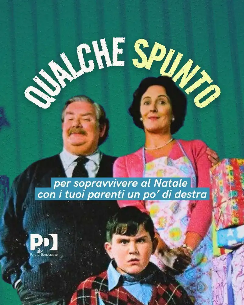 campagna social di natale del pd   10