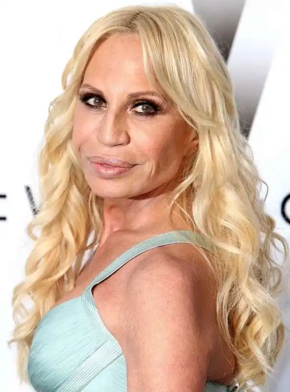 donatella versace nel 2008 