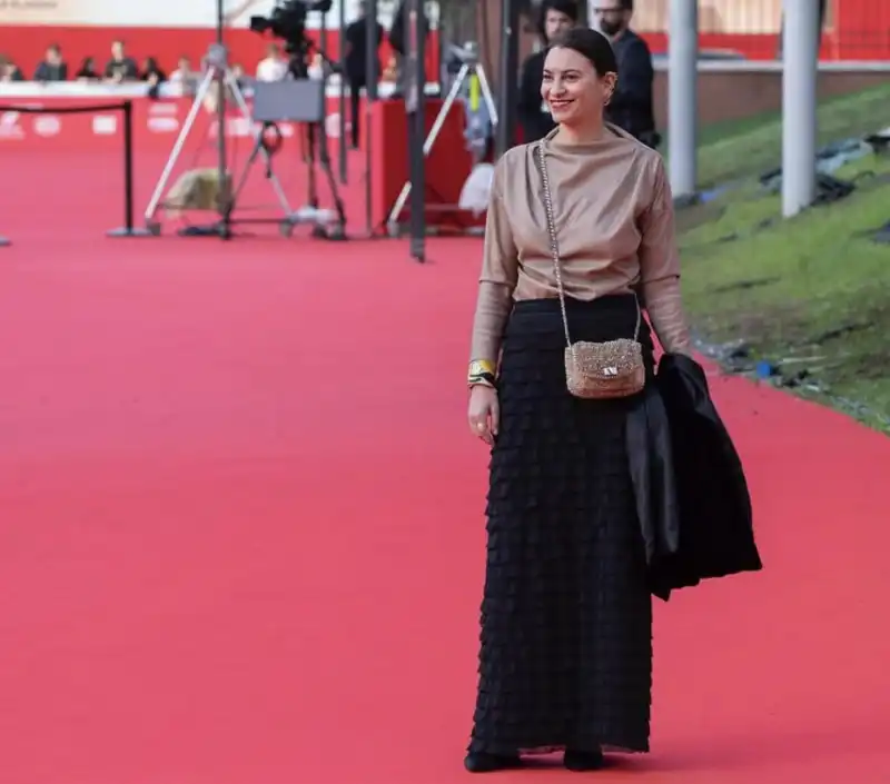 georgiana ionescu sul red carpet della festa del cinema di roma