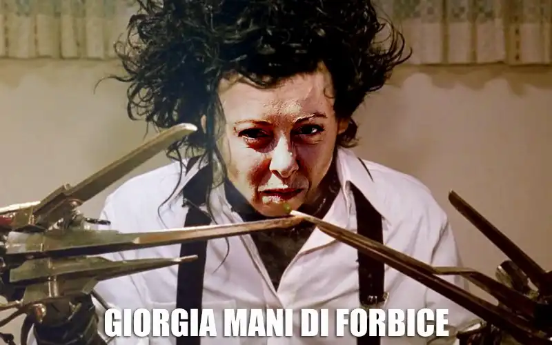 GIORGIA MANI DI FORBICE - MEME 