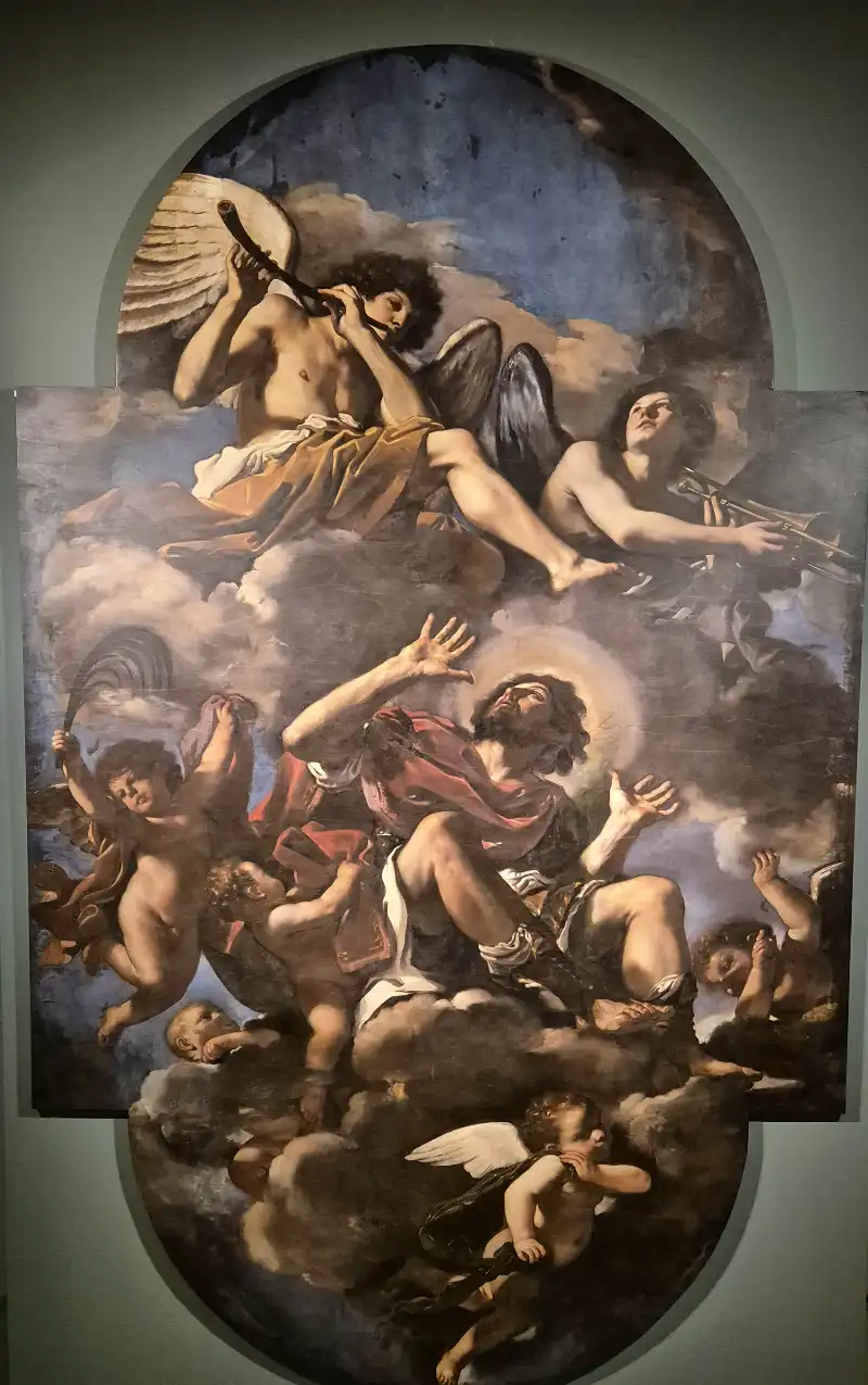 gloria di san crisostomo guercino